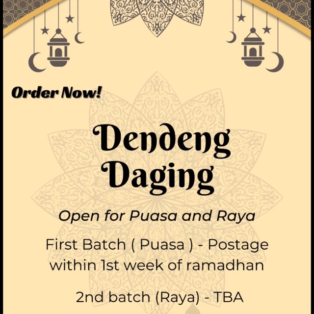 Rendang Dendeng Bah, Online Shop | Shopee Malaysia
