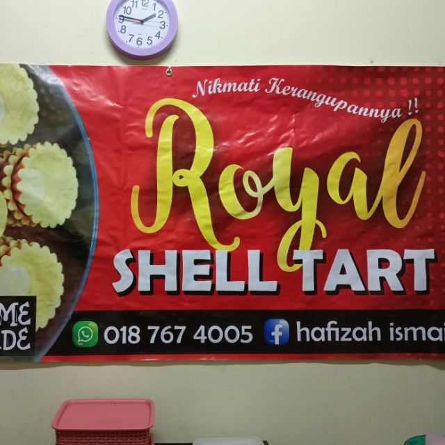 Royal shell tart, Online Shop Shopee Malaysia