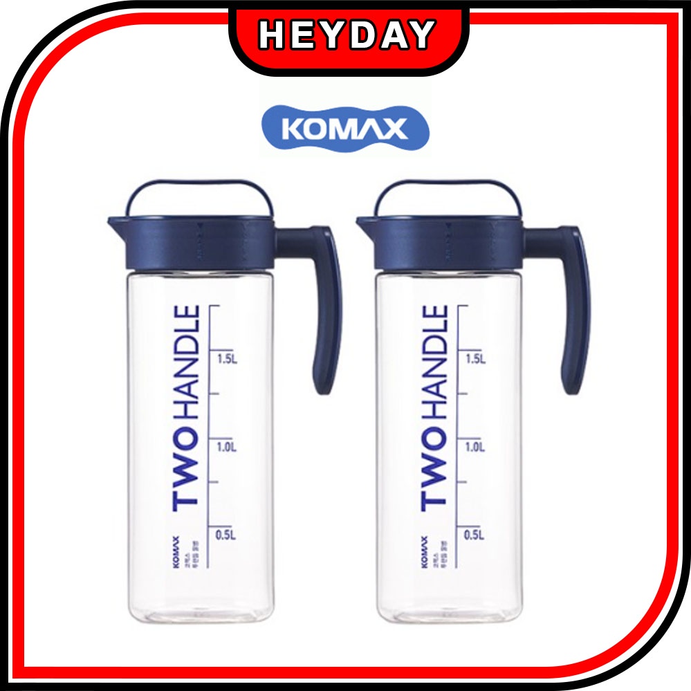 KOMAX Triple Layer Cutting Board with Handle, BPA Free