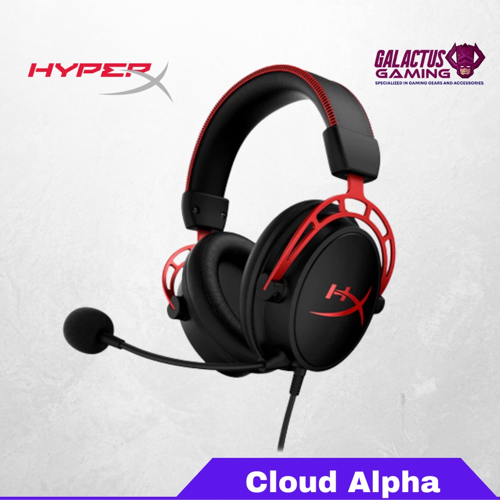 HyperX Cloud Alpha Gaming Headset Shopee Malaysia