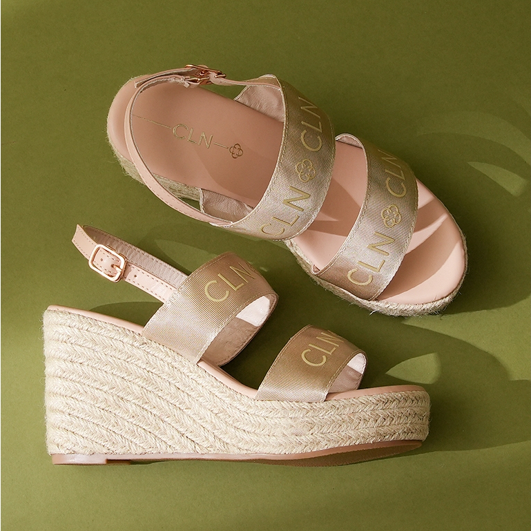 Cln wedge sandals deals