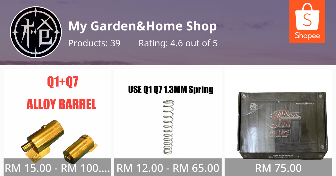 My Garden&Home Shop, Online Shop | Shopee Malaysia
