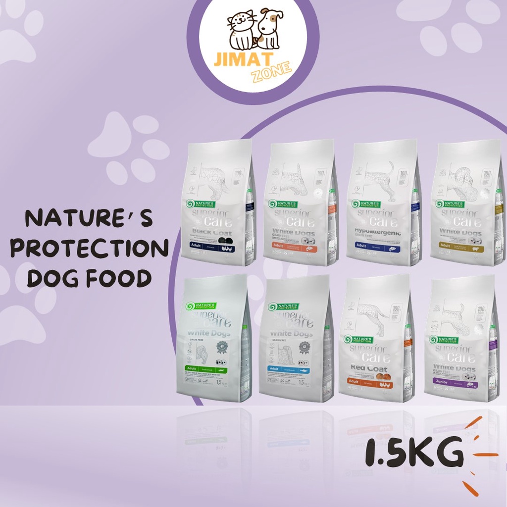 Nature protection outlet white dog food