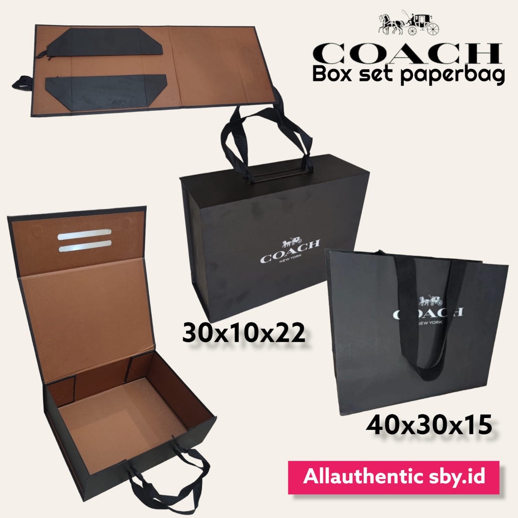 Coach cheap bag box