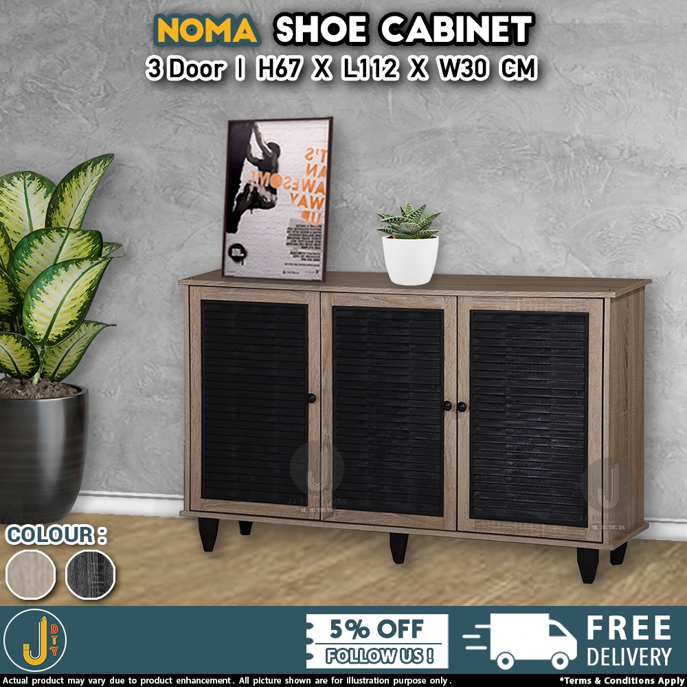 Shoe cabinet deals with 3 compartments