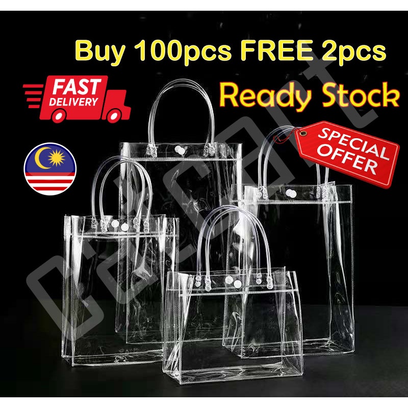 Clear cheap bag shopee