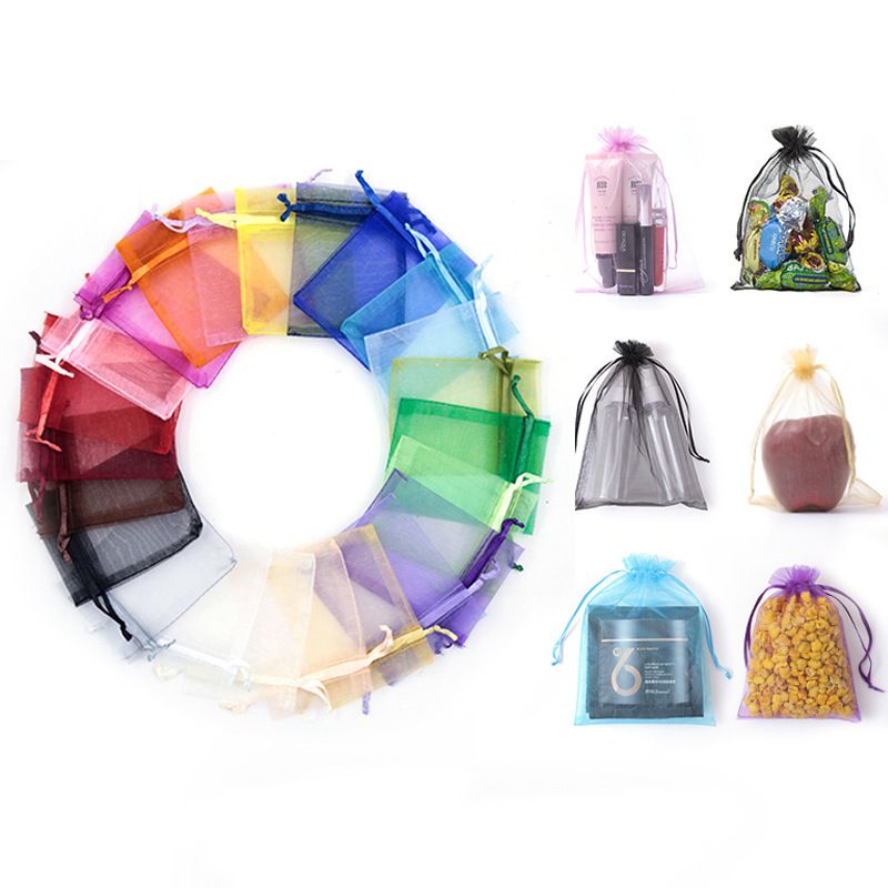 Mesh discount gift bags