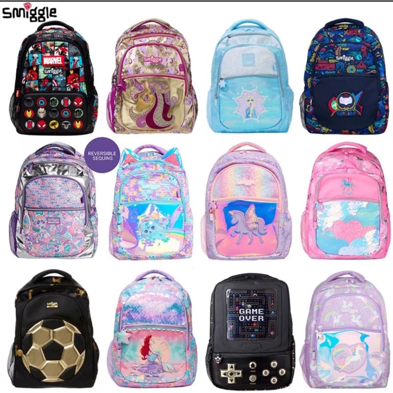 Smiggle School Backpack for Primary Children Year 1 to 6 sales