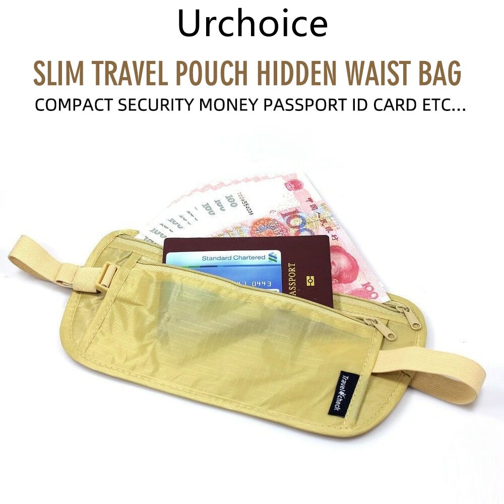 Hidden money clearance pouch