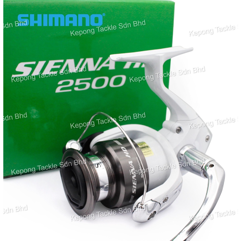 18 SHIMANO Fishing reel SIENNA HD Spinning Reel with 1 Year Local Warranty  & Free Gift