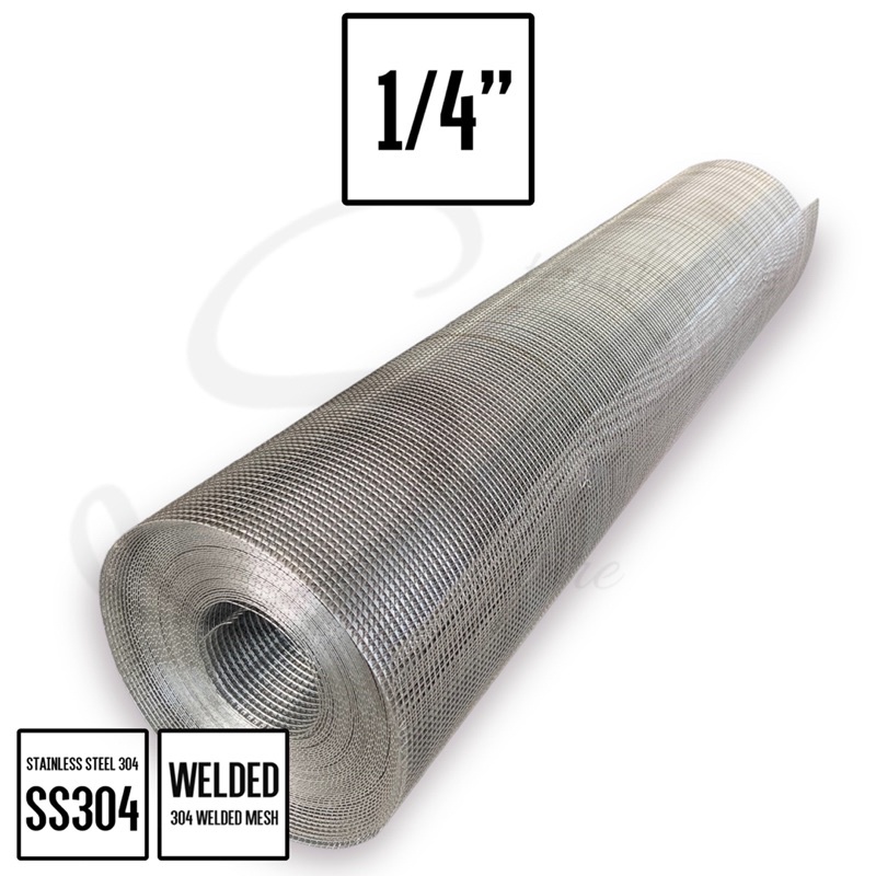 1/4# Stainless Steel 304 Welded Mesh