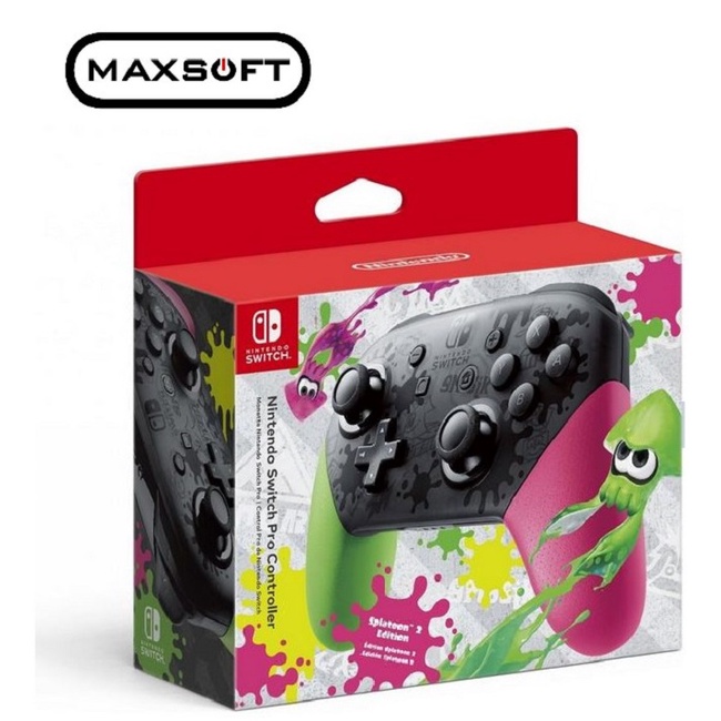 Pro controller deals splatoon edition