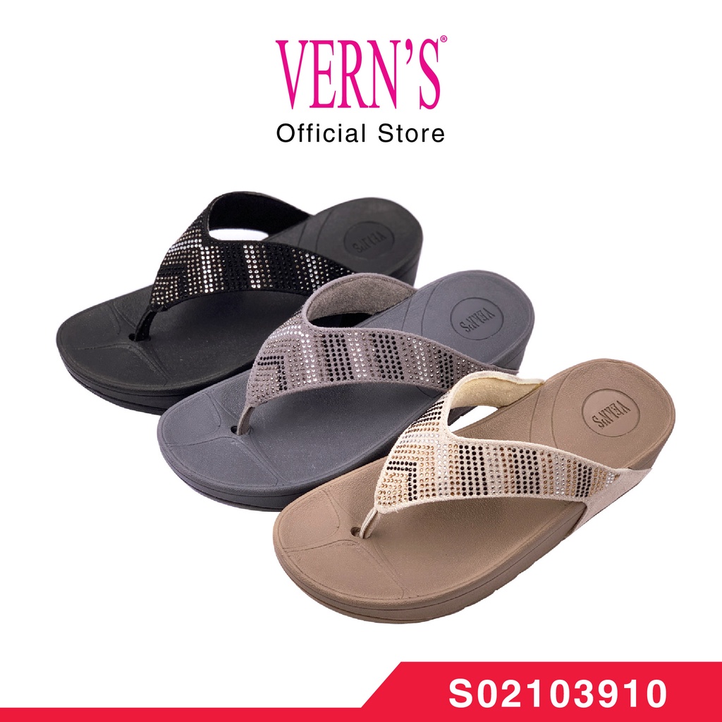 VERN S Comfy Thong Sandals S02103910 Shopee Malaysia