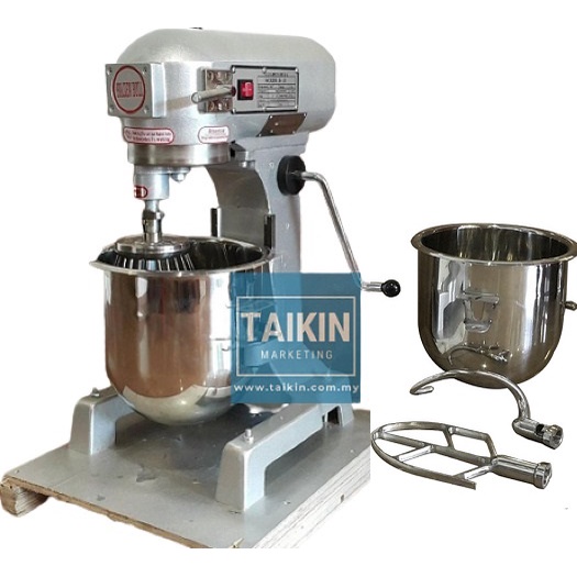 Flour dough outlet mixer