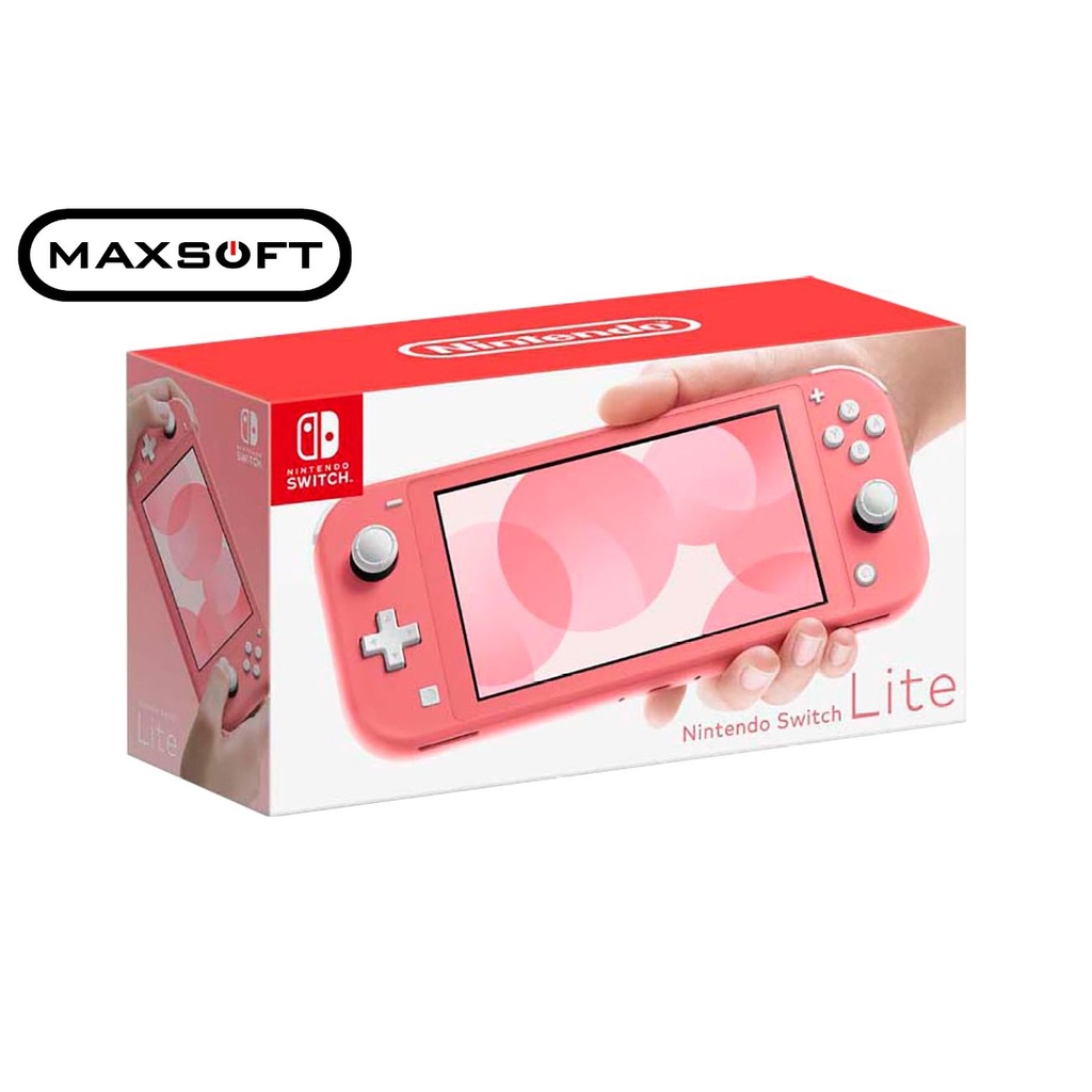 Nintendo Switch Lite Coral Pink for Nintendo Switch Shopee