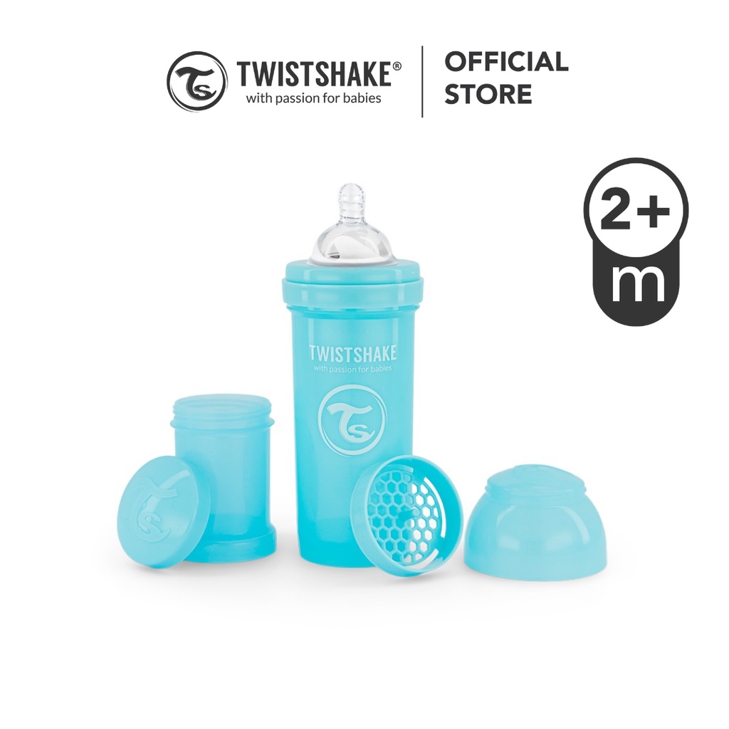 Twist and shake store bottles