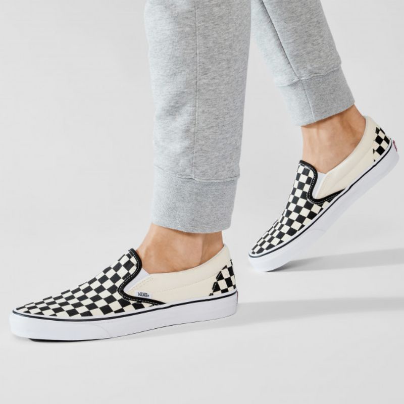 Vans slip on outlet checkerboard malaysia