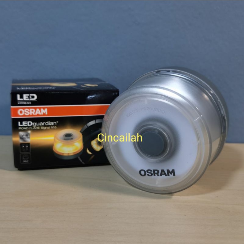Original Osram V16 Portable Emergency Yellow Turning Warning Light