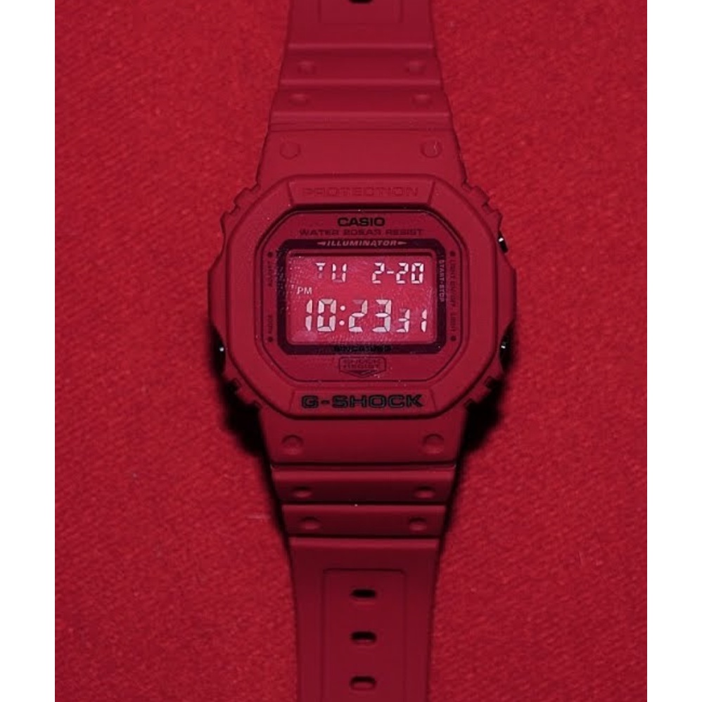 Dw5600 merah best sale