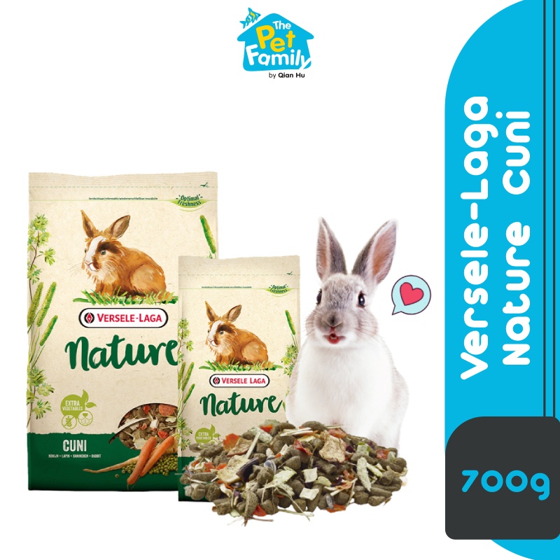 Versele-Laga Cuni Nature 700g, Premium Natural Food for Small Animals
