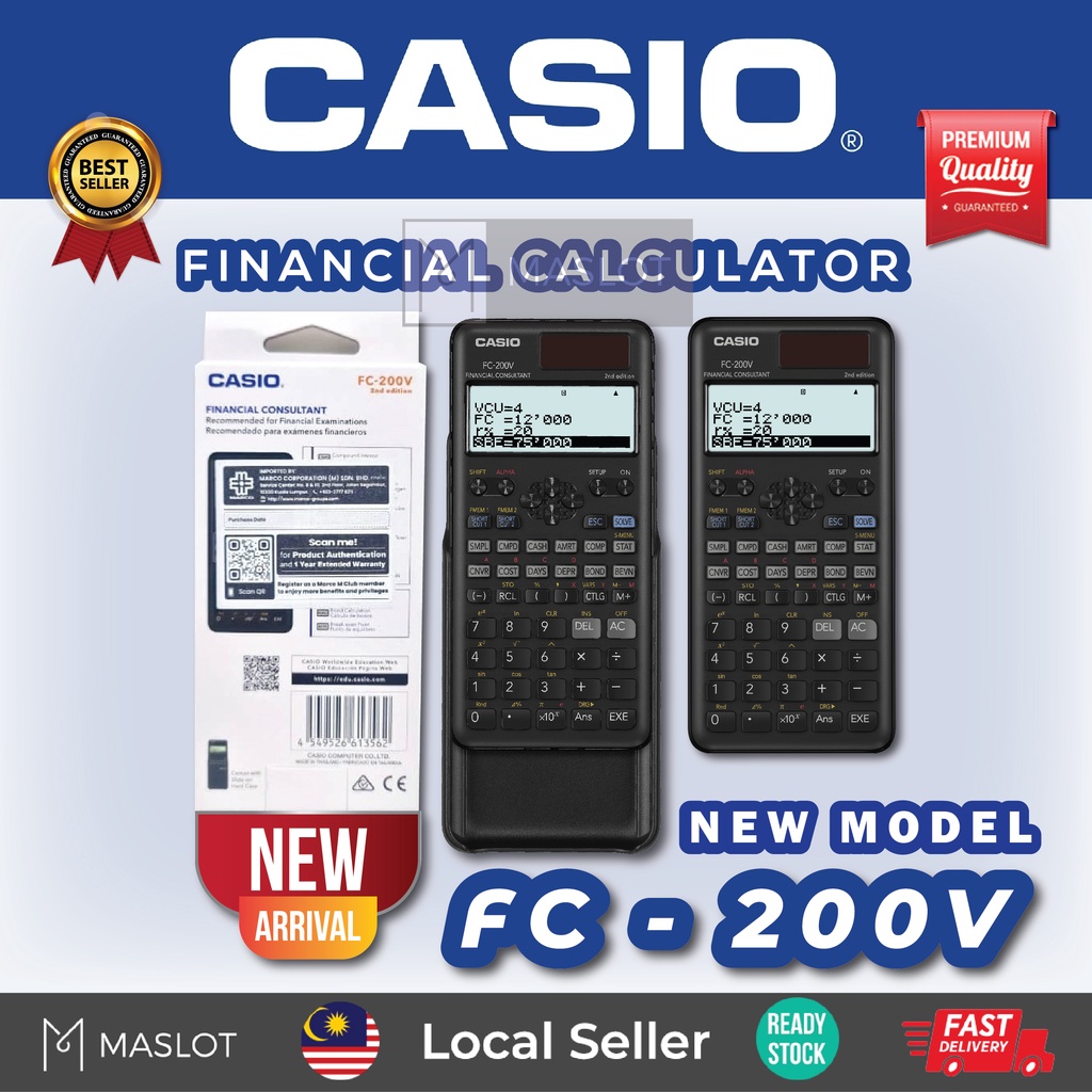 Casio financial online calculator