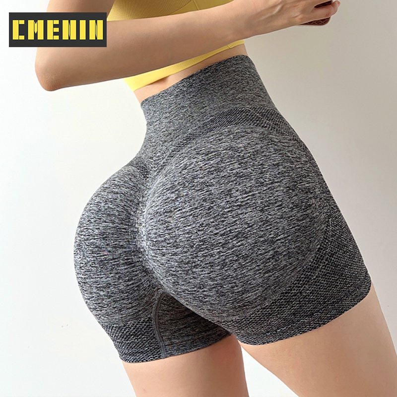 [CMENIN Girls] Mesh Women Yoga Leggings Breathable Gym Highly elastic  Sports Panty Women Legging Pants Shorts Fitness Y0009