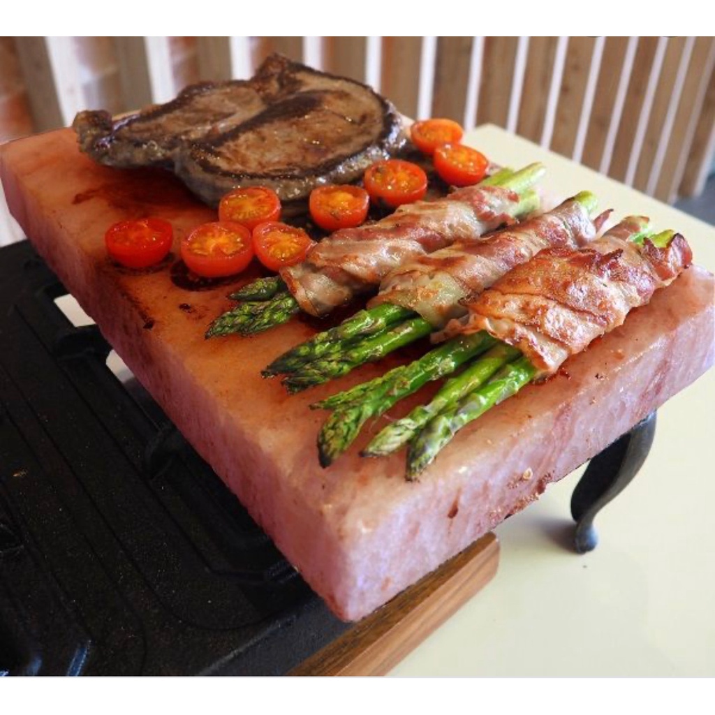 Bbq salt outlet block