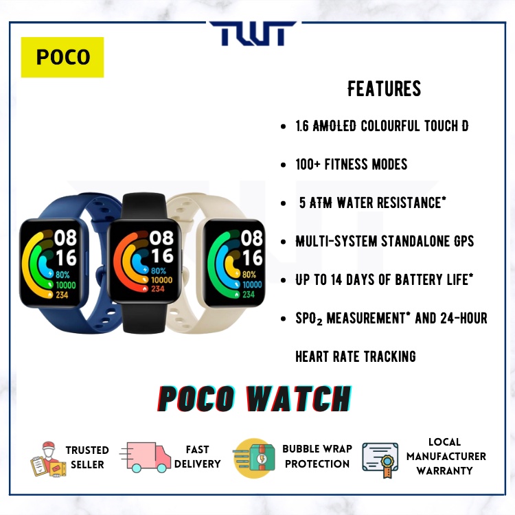 Poco x3 best sale smart watch