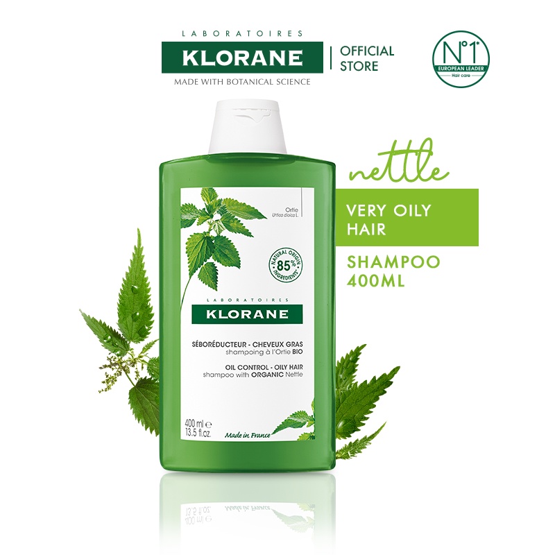 Klorane shampoo Nettle - oily hair (400 ml)