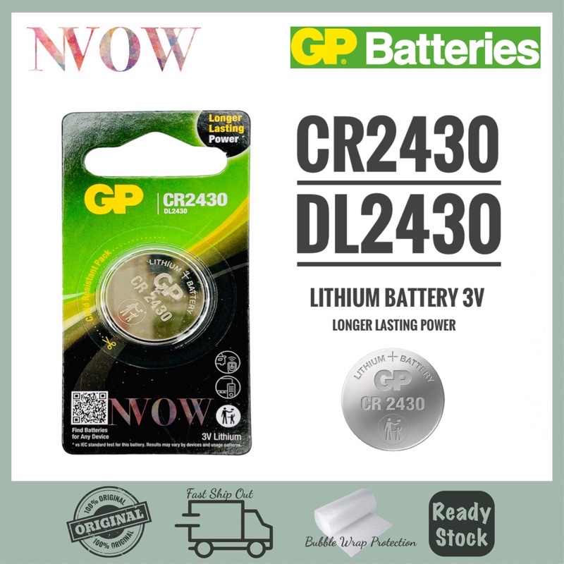 Energizer CR2430 CR 2430 DL2430 Lithium 3V 12 Batteries 