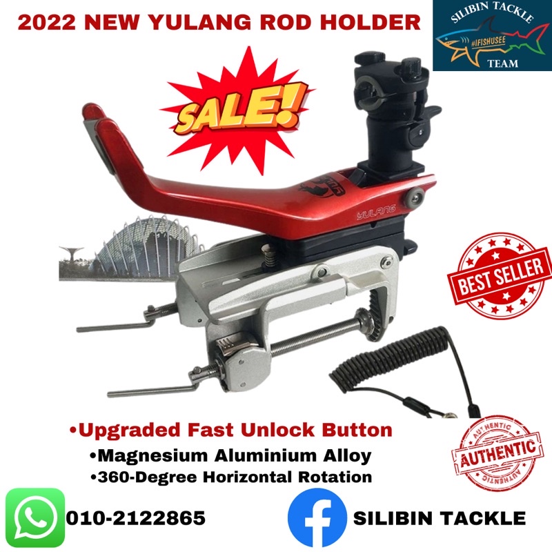2022 NEW YULANG Holder & IFISHUSEE Rod Holder for Electric bottom