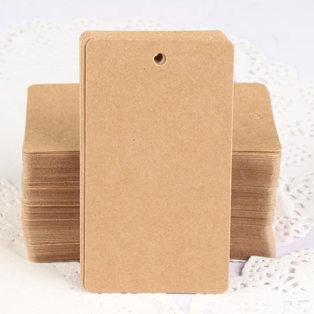 Kraft paper hang tags printable