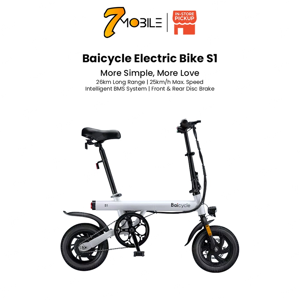 Xiaomi Mi Foldable Electric Bike Baicycle S1 S2 S3 26km Long