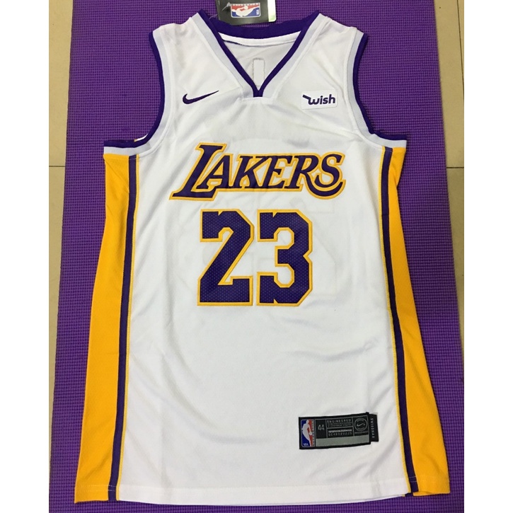 Men's Basketball Jersey L.A. Lakers LAKERS23# Splicing T-Shirt