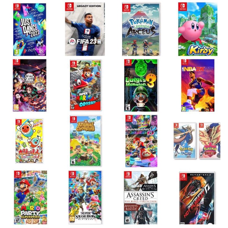 Latest nintendo best sale switch games