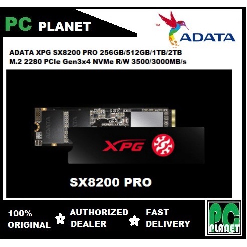 Ssd adata xpg on sale sx8200 pro 256gb