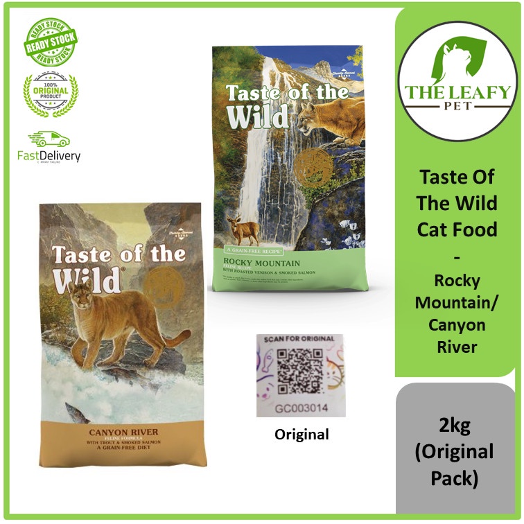 Taste of the wild 2024 rocky mountain feline 2kg