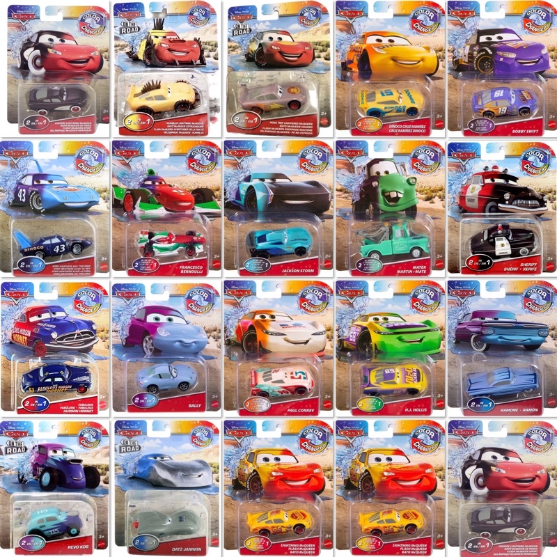 Cars Mini Racers Coche Bling Bling Rayo McQueen