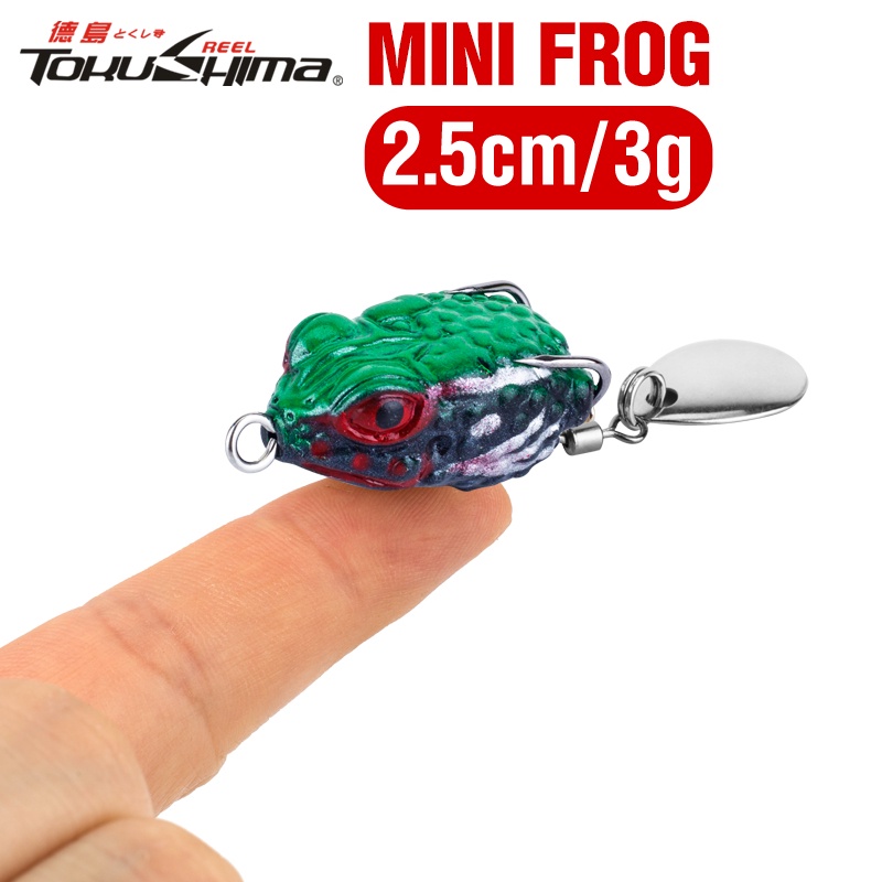 NEW 6pcs Frog Topwater Soft Fishing Frogs Lure Bait Bass Crankbait Double  Hook