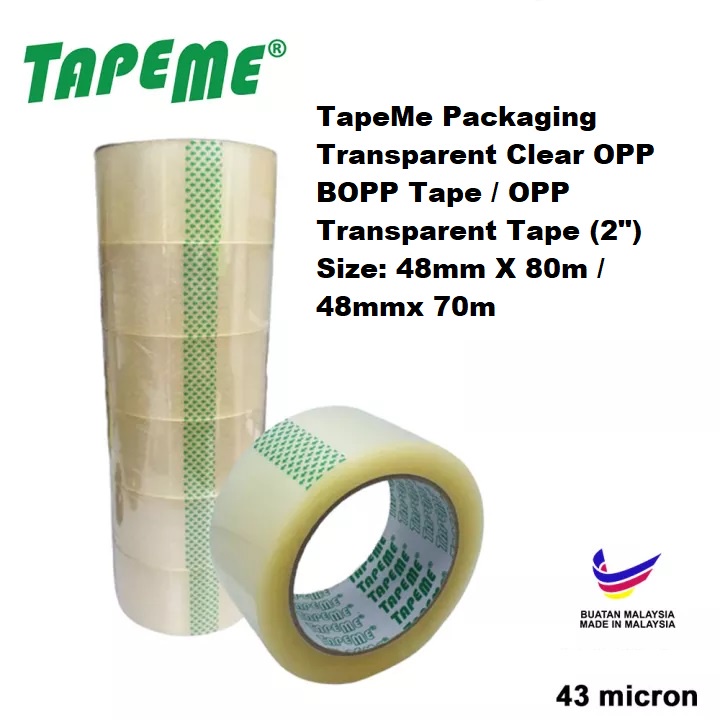 2-inch Regular OPP Transparent Tape