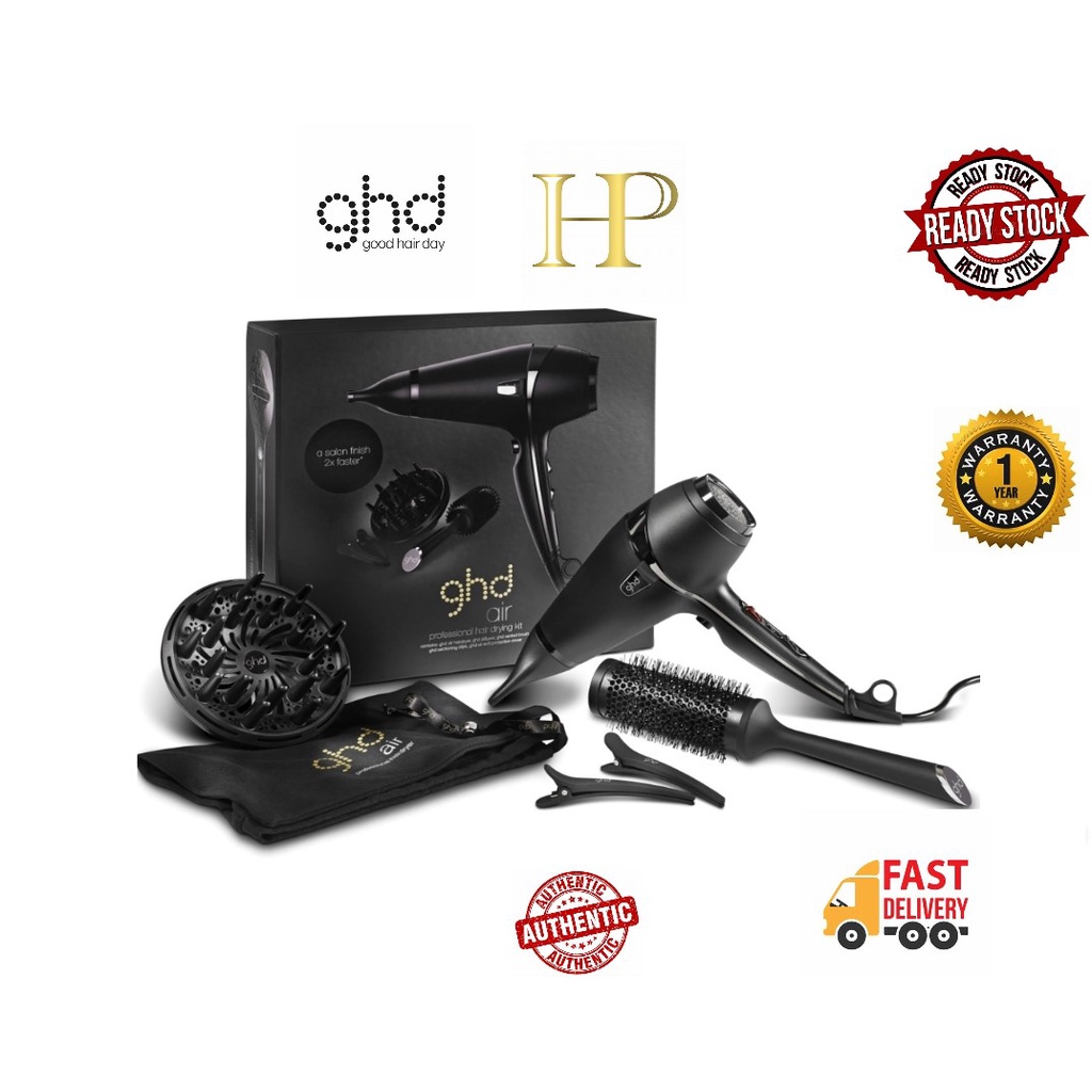 READY STOCK ghd Air Hair Drying Kit 1 year warranty AUTHENTIC