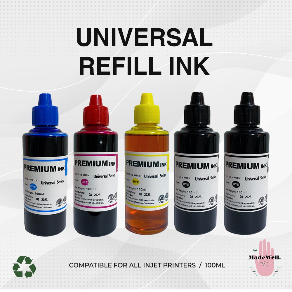 Inkjet refill clearance ink