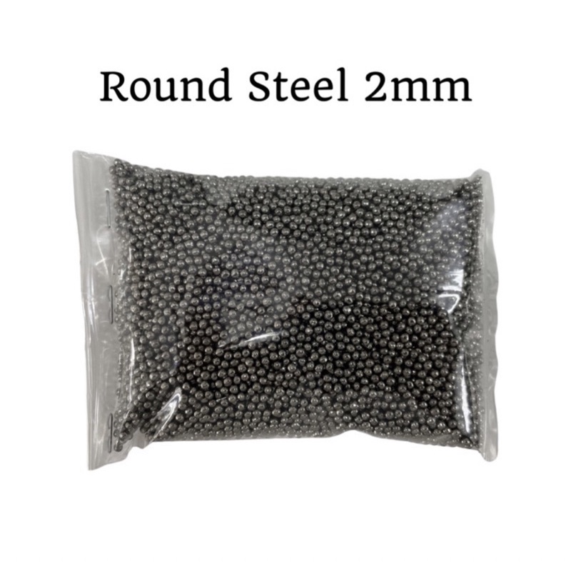 4 Shapes Mixed Stainless Steel Shot 1 Pound