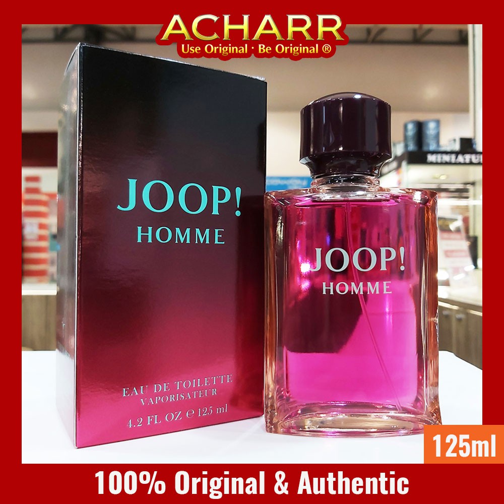 100 Original JOOP Homme by JOOP EDT Perfume 125ml 200ml