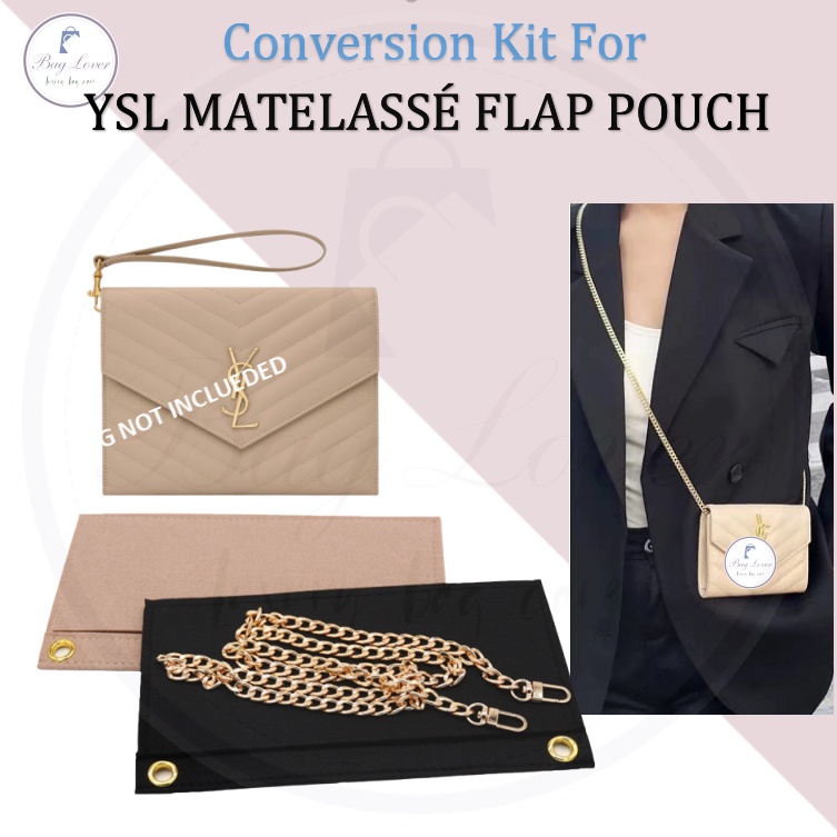 Conversion Kit Real Cowhide Leather Chain+Insert Change Your Tri fold Small  Wallet To A Small Crossbody Purse - AliExpress