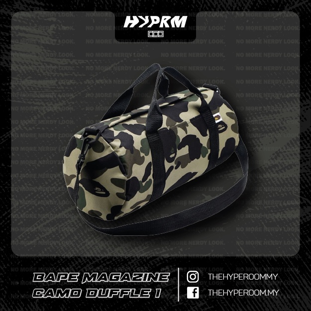 Bape hot sale duffle bag