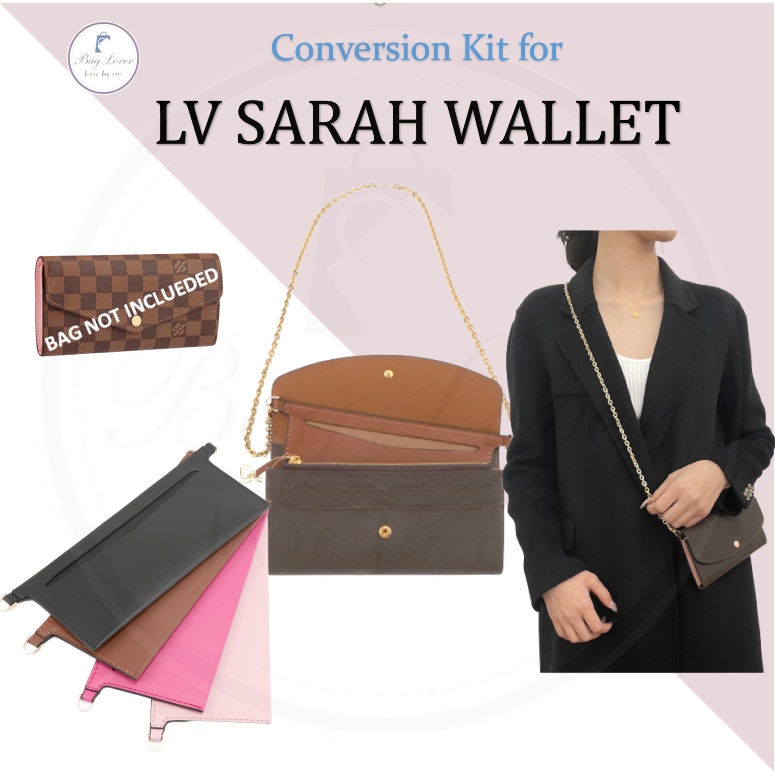 clutch conversion kit purse chain insert strap - for LV Sarah - Import It