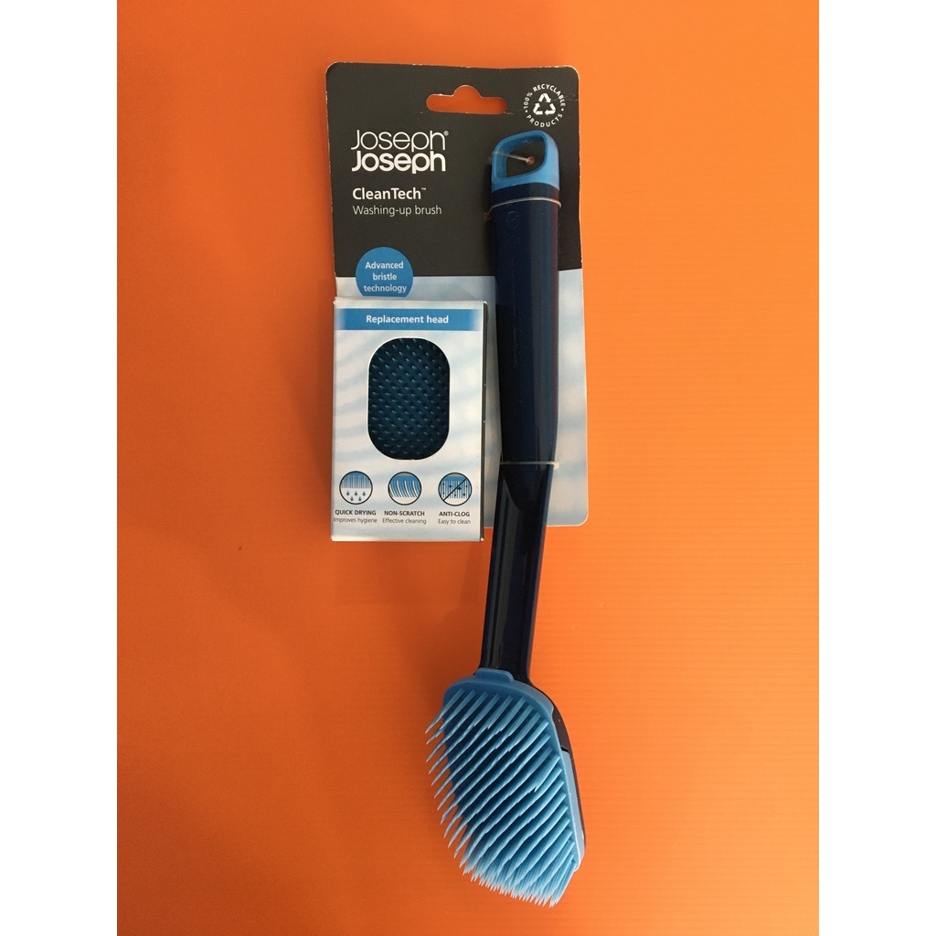  Joseph Joseph CleanTech Dish Brush with Replacement