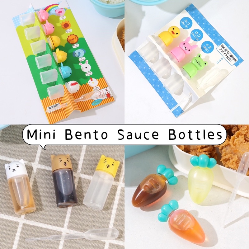 Assorted Bento Sauce Conatiners