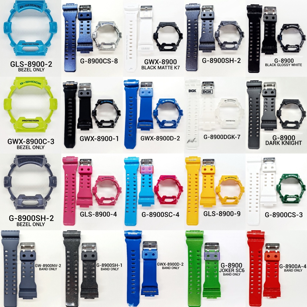 Band and bezel store g shock